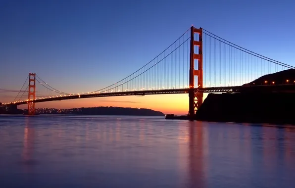 Картинка Golden Gate Bridge, California, San Francisco