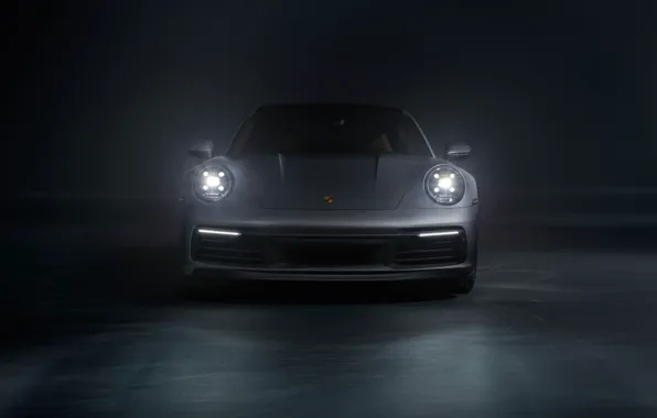 911, Porsche, вид спереди, Carrera S, 2019