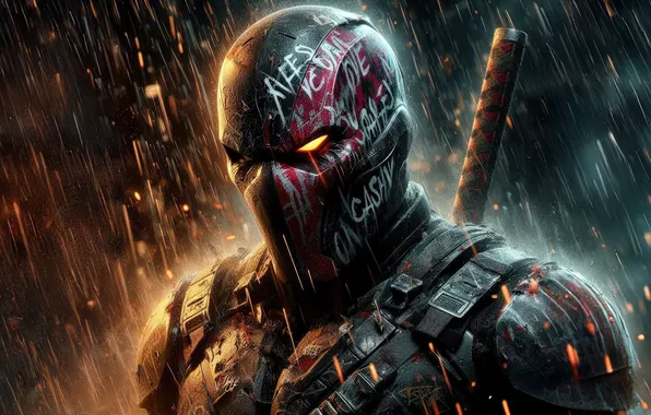 Картинка chaos, deathstroke, unleashed