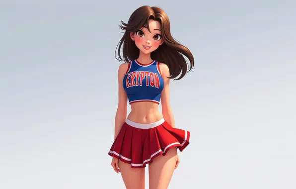 Картинка supergirl, cheerleader