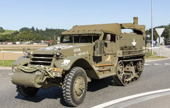 Бронетранспортер, Полугусеничный, Half-track, M5