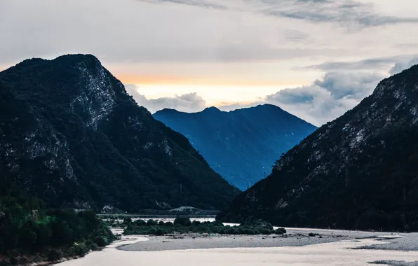 Горы, Альпы, austria, italy, Alps, berdnikphoto