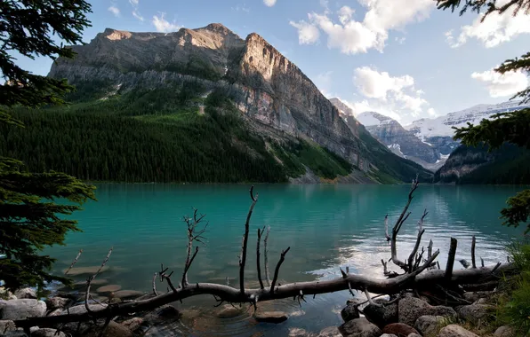Пейзаж, горы, природа, озеро