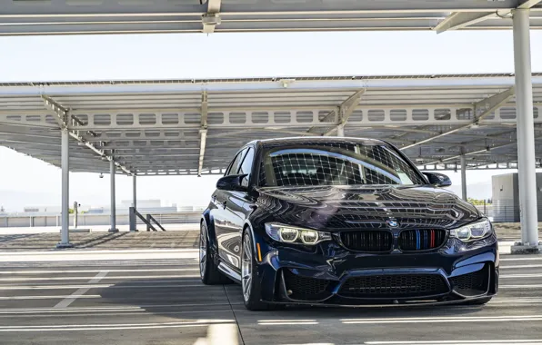 BMW, Blue, F82, Reflection, Roof, Sight