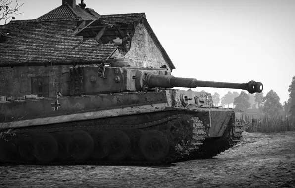 Башня, Тигр, Танк, War Thunder, Ground Forces