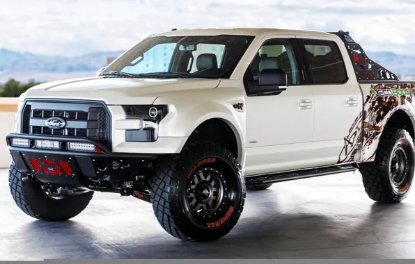 White, Tuning, Ford F-250, PickUp, AD Xt EcoBoost