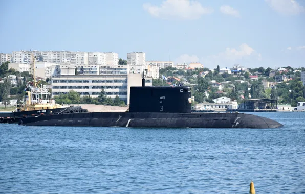 Лодка, подводная, дизельная, черноморский флот, краснодар, проект 636.3