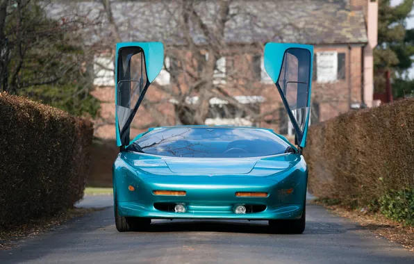 Вектор, суперкар, supercar, вид спереди, Vector, 1992, Vector WX3, Vector Motors Corporation
