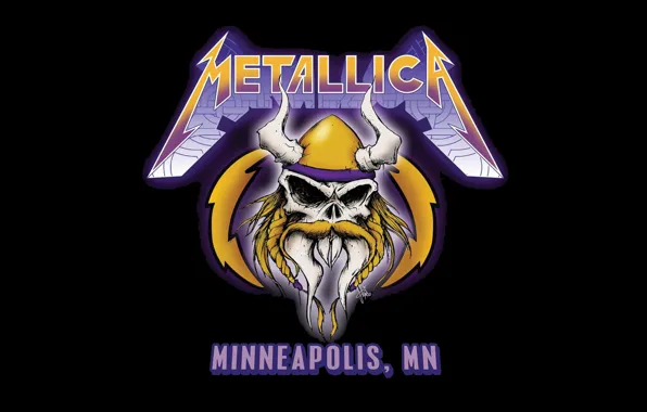 Фон, череп, группа, металисты, Metallica, Minneapolis, треш, James Hetfield