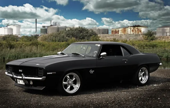 Camaro, мускул кар, камаро, 396