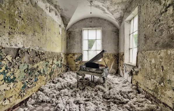 Музыка, комната, рояль