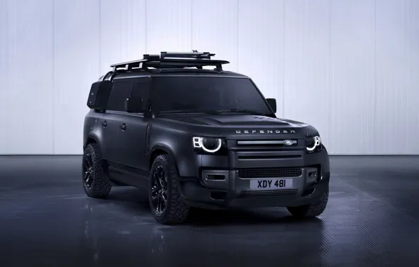 Картинка Land Rover, Внедорожник, Спереди, 2024, Land Rover Defender 130 Outbound, Off-road vehicle