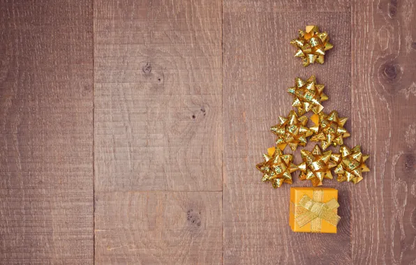 Украшения, Новый Год, Рождество, Christmas, wood, gift, decoration, Merry