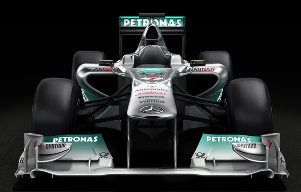 Мерседес, Mercedes, One, Formula, Болид, Team, Petronas, Формулы-1