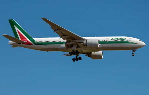 Картинка Boeing, Alitalia, 777-200ER