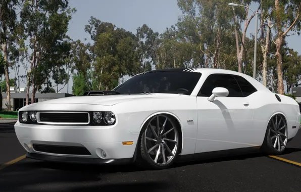 Картинка Dodge, Challenger, Vossen, Wheels, Graphite, VFS1