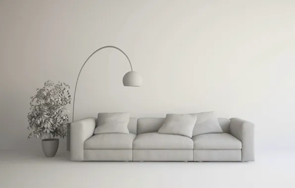 Картинка design, lamp, couch, living