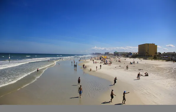 Sea, Florida, Daytona beach