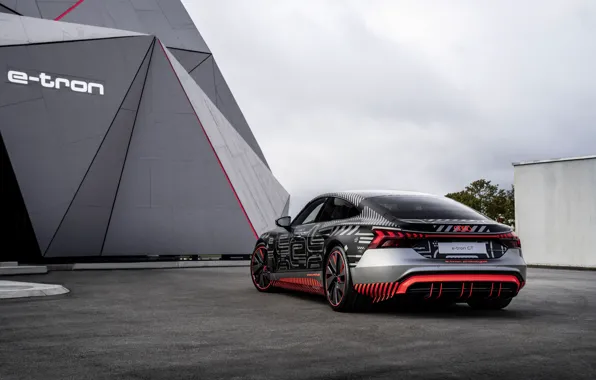 Картинка Audi, купе, строение, 2020, RS e-Tron GT Prototype