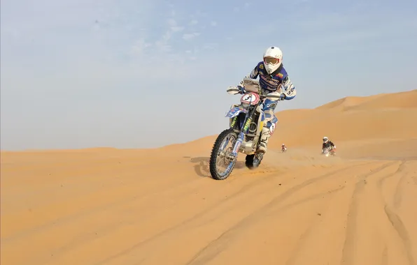Песок, Спорт, Пустыня, Гонка, Мотоцикл, Мото, гонщик, Rally