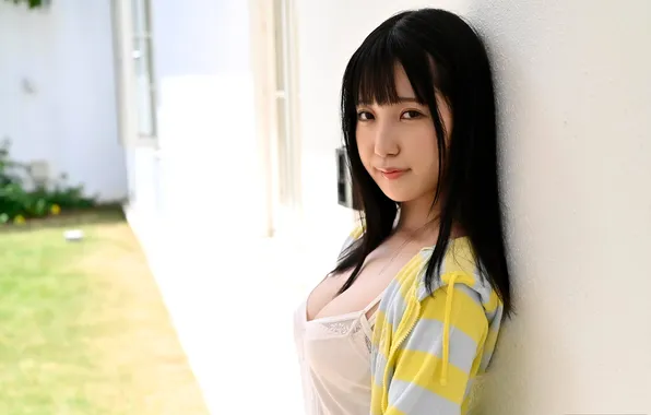 Beautiful, Asian, Model, Smile, Woman, Pretty, Japanese, Outdoor