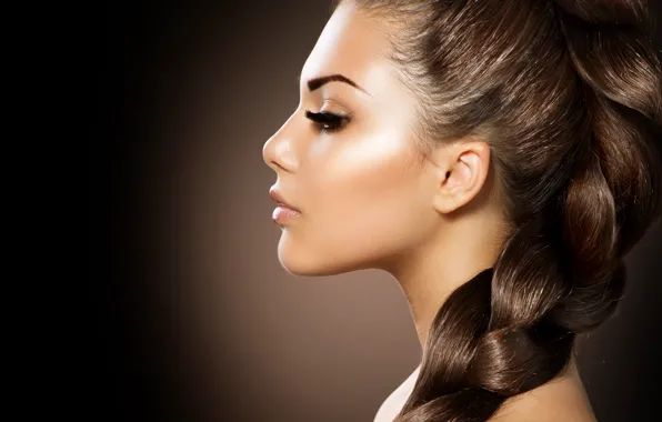 Картинка model, pretty, brunette