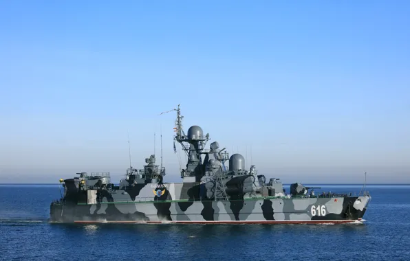 Корабль, ракетный, на воздушной подушке, Самум