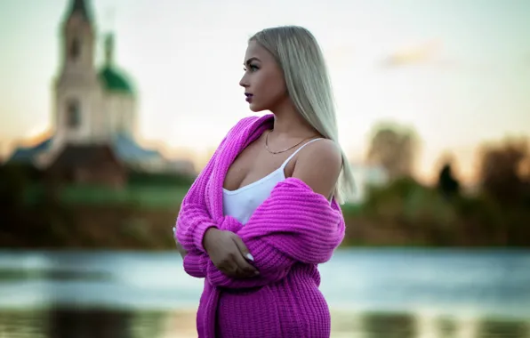 Взгляд, Девушка, блондинка, Максим Орловский, Алина Невлютова