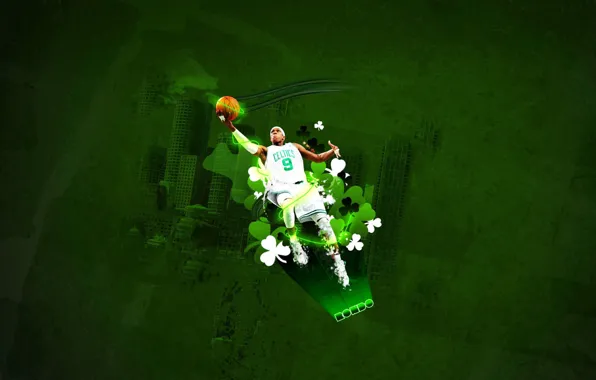 Green, баскетбол, Бостон, basketball, Boston, nba, нба, Boston Celtics