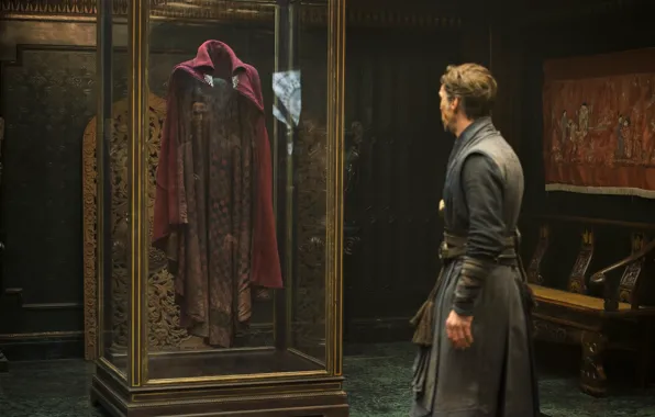 Doctor Strange, Доктор Стрэндж, плащ левитации, первая встреча