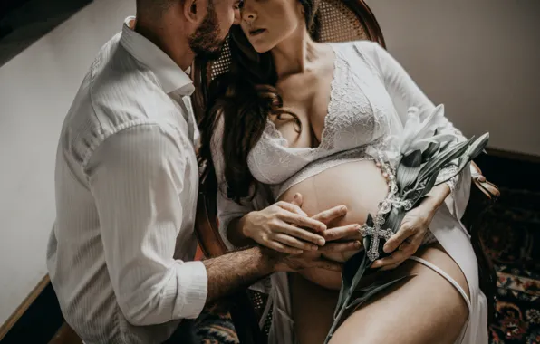 Love, Girl, Flower, Women, Man, Pregnant, Marriage, Jonathan Borba