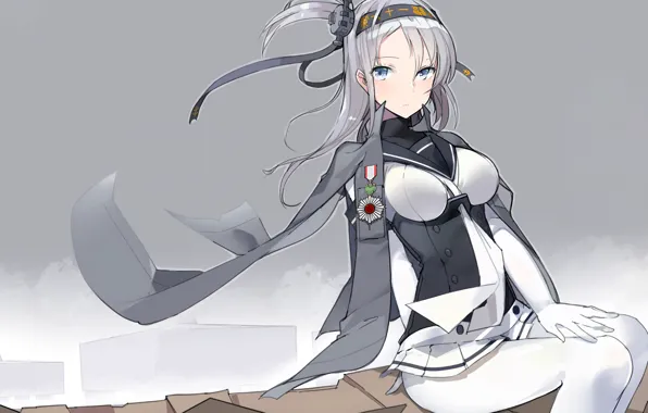 Girl, sexy, long hair, anime, blue eyes, beautiful, pretty, attractive