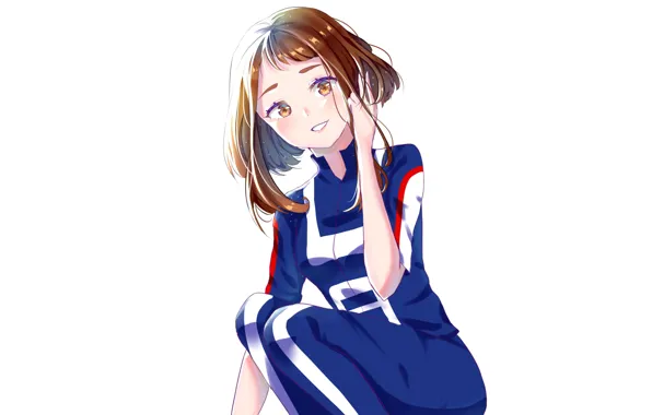 Девушка, My Hero Academia, Boku No Hero Academia, Моя Геройская Академия, Урарака Очако