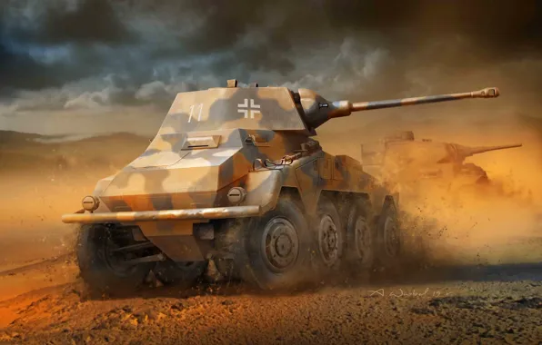 Puma, Бронеавтомобиль, Sd.Kfz.234/2, Тяжёлый бронеавтомобиль