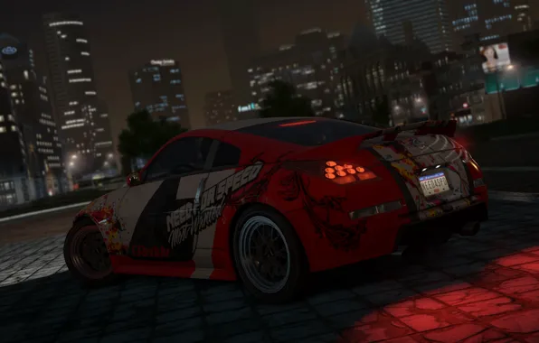 Nissan, 2012, 350z, Need for Speed, nfs, Most Wanted, нфс, NFSMW