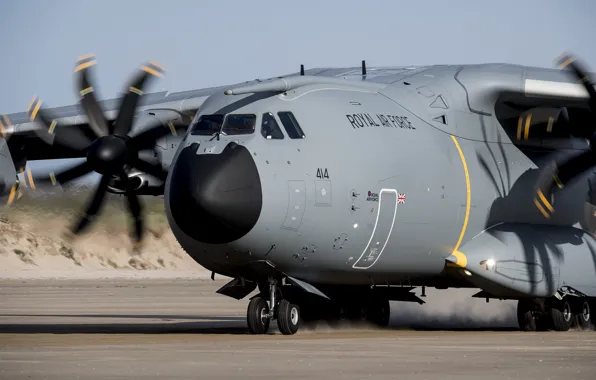 Картинка aircraft, military, air force, cargo and transport aircraft, Airbus A400M, 0055