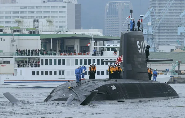 Япония, субмарина, JS Taigei, SS-513