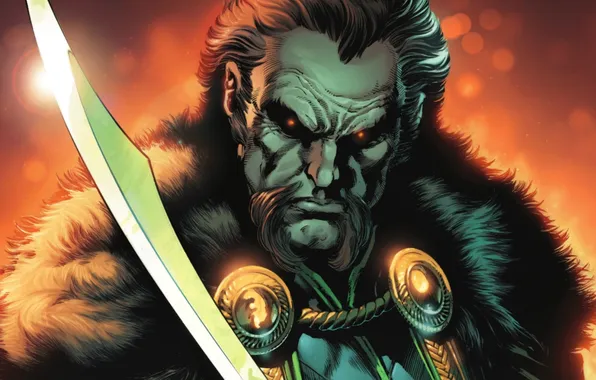 Demon, sword, DC comics, Ra`s al Ghul