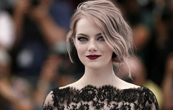 Взгляд, макияж, актриса, Emma Stone, Эмма Стоун
