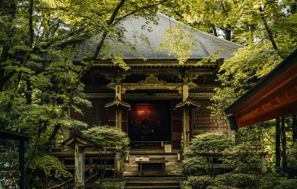 Картинка japan, architecture, building, temple