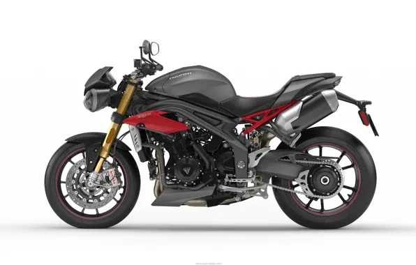 Motorcycle, triumph, speed triple r 2016