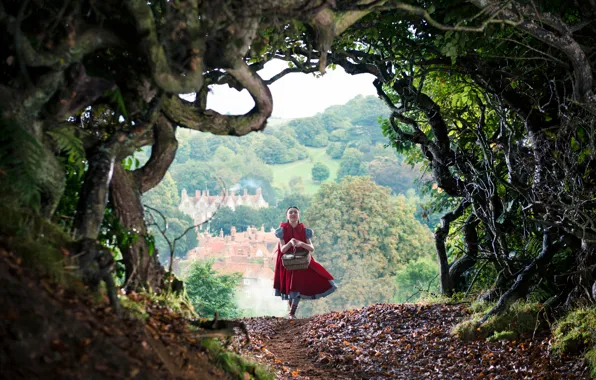 Картинка девочка, Red Riding Hood, Чем дальше в лес, мюзикл, Into the Woods, Lilla Crawford