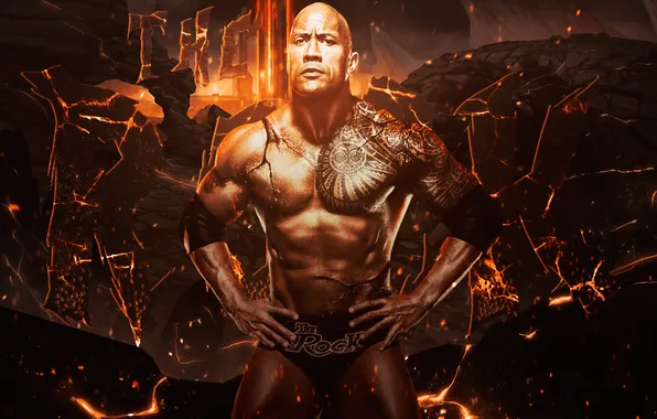 WWE, The Rock, Dwayne Johnson, Sport, Wresling