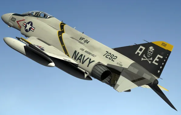 Phantom, истребитель, многоцелевой, F4