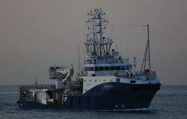 Буксир, морской, спасатель, Сергей Балк