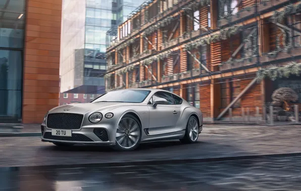 Город, скорость, Bentley, Continental, Bentley Continental GT, GT Speed, 2022