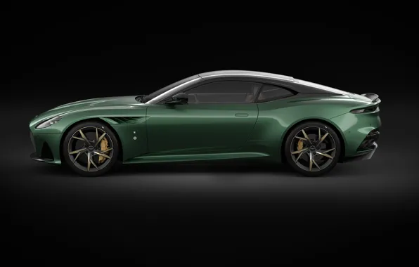 Aston Martin, DBS, Superleggera, вид сбоку, 2018, DBS 59