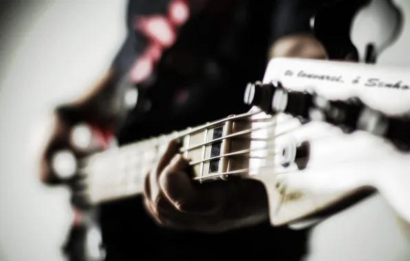 Макро, фото, игра, гитара, гитарист, guitar, бас, Bass