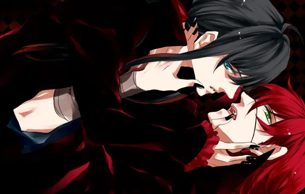 Аниме, арт, парни, D.Gray-man