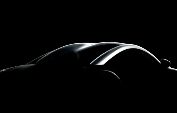 Силуэт, Peugeot, RCZ, Black Front